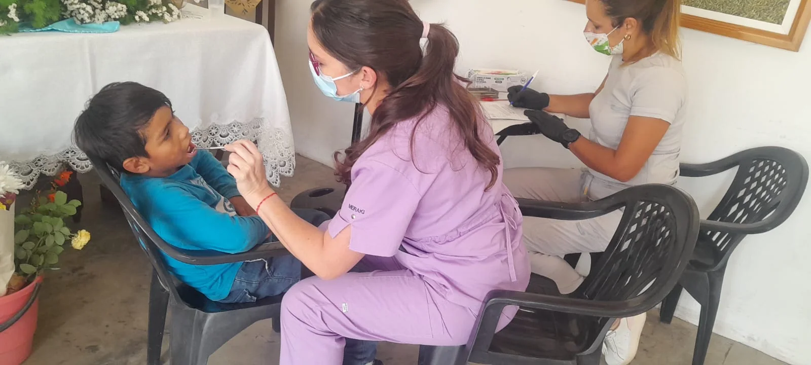 Actividad vinculada al cuidado de la salud en Hay Pique