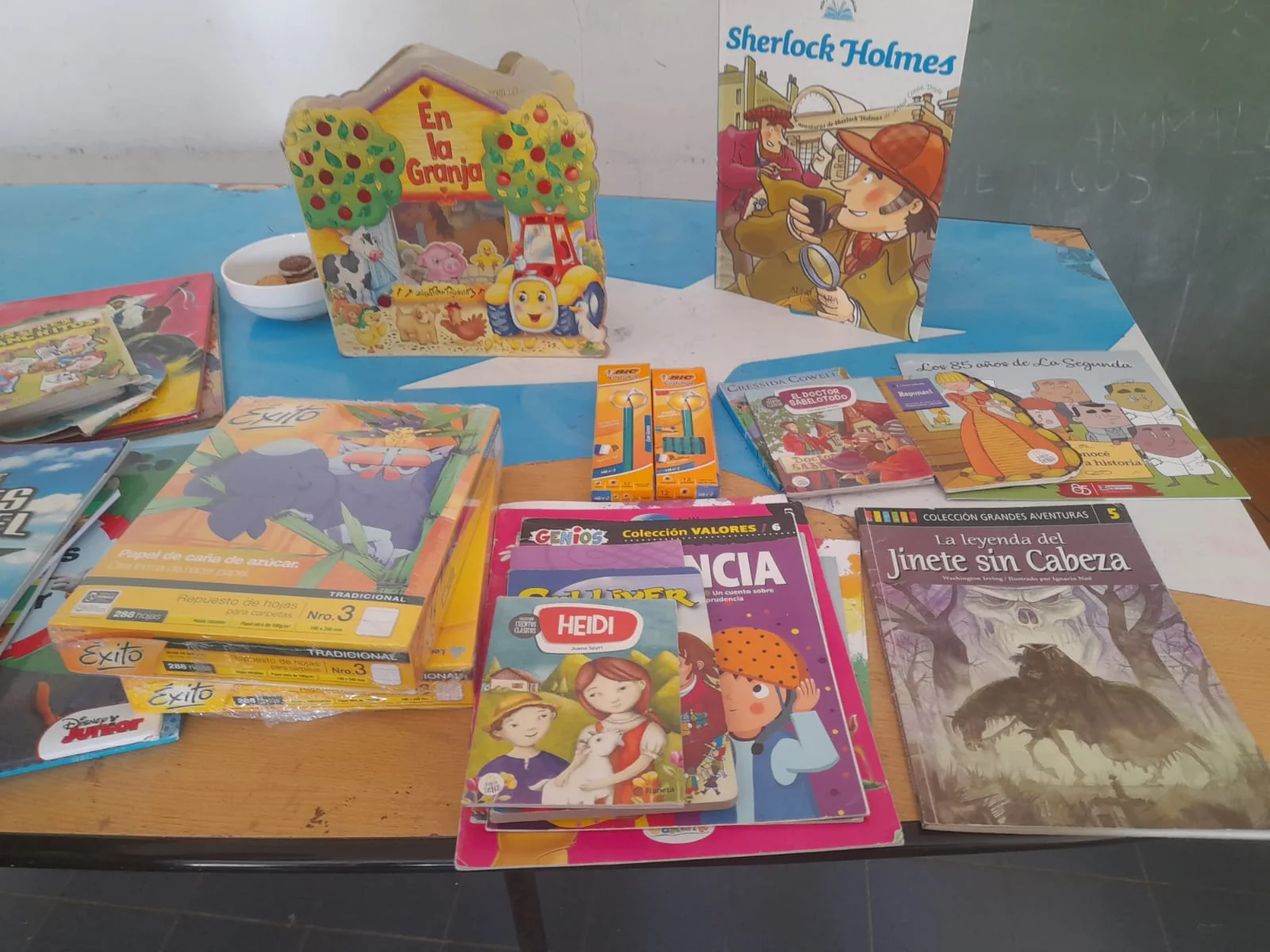Libros y cuentos utilizados en los primeros encuentros de Hay Pique
